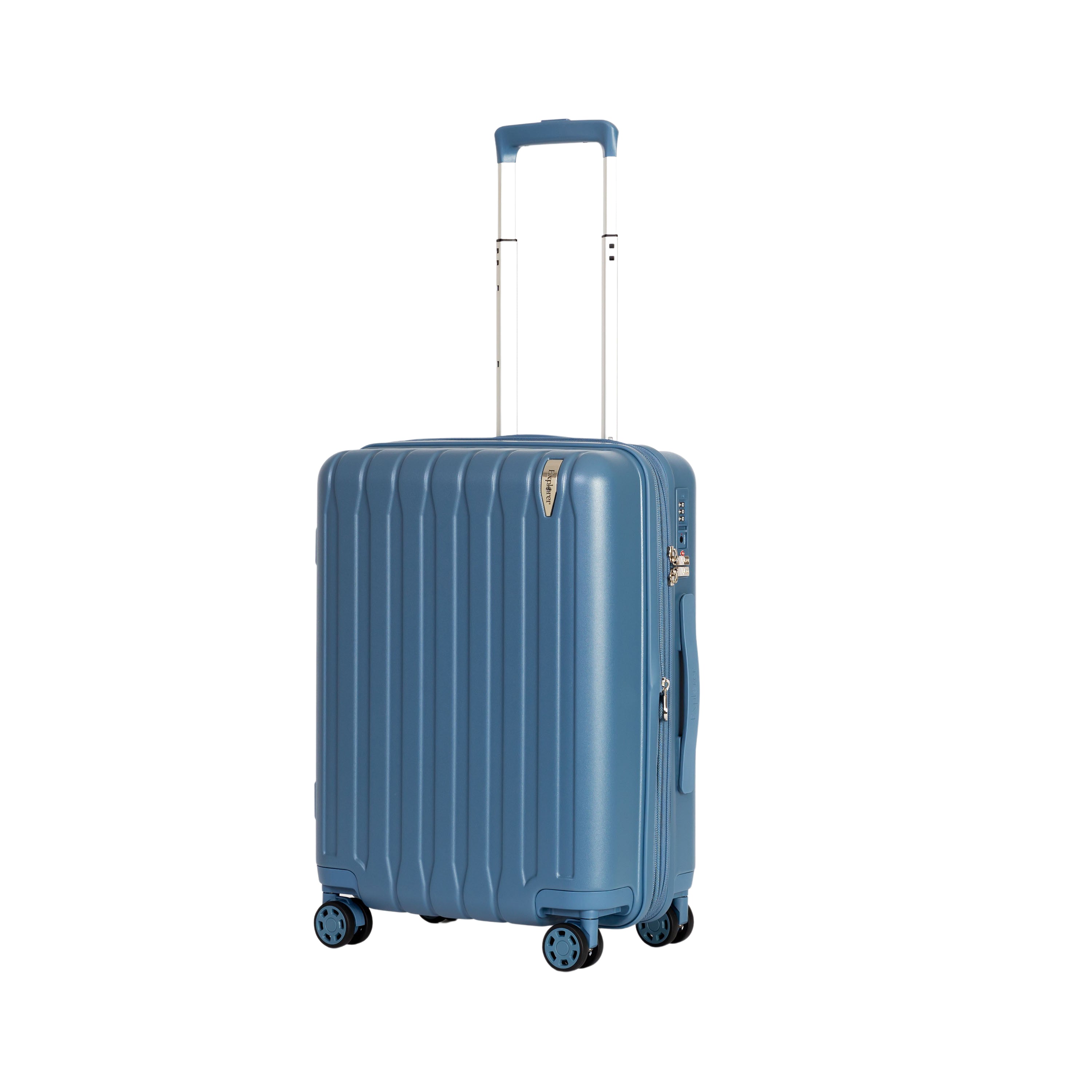 Explorer Globetrotter CarryOn Expandable Polycarbonate Luggage