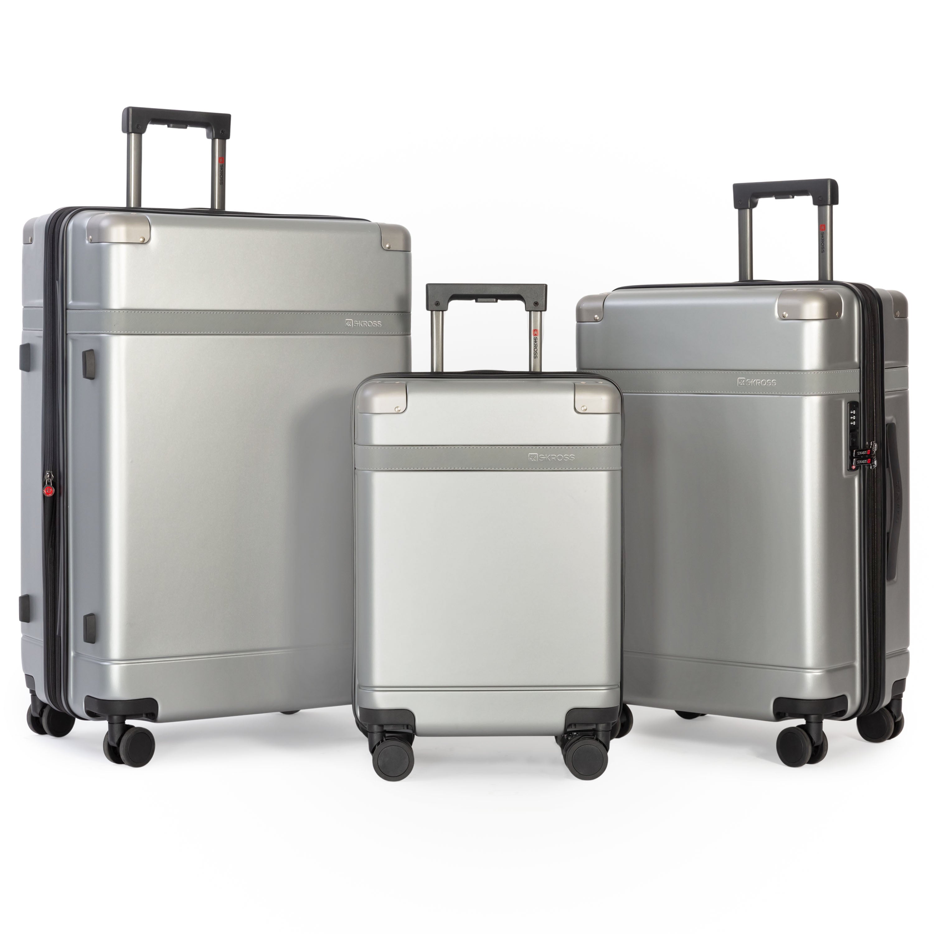 Skross Apex 3-Piece Hardside 3-Piece Luggage Set – Canada Luggage