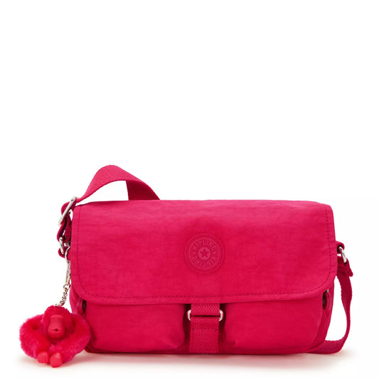 Kipling Chilly Up Crossbody Bag - Confetti Pink