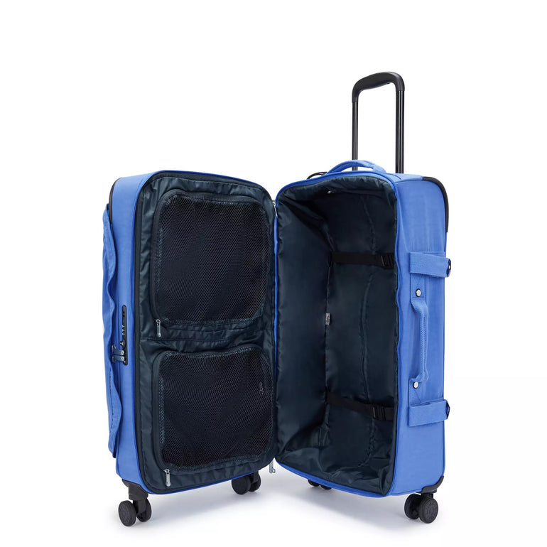 Kipling Spontaneous Medium Rolling Luggage - Havana Blue