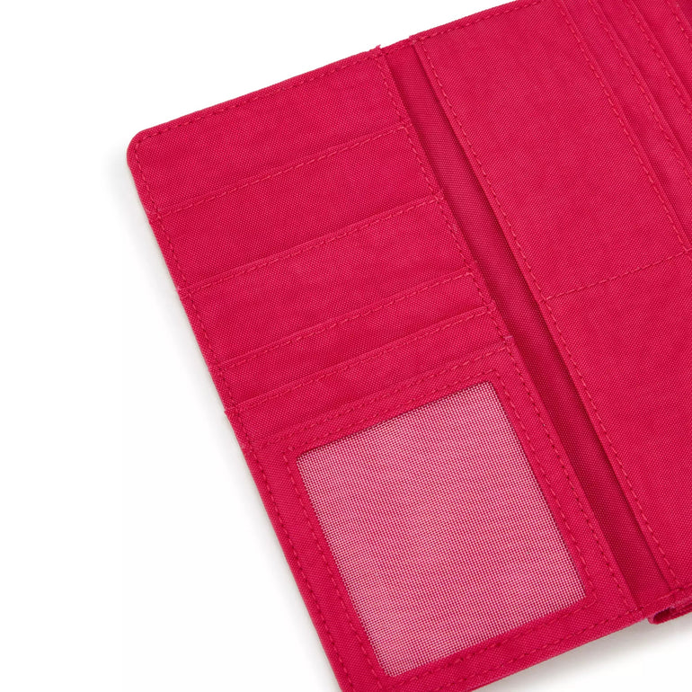 Kipling Money Land Snap Wallet - Confetti Pink