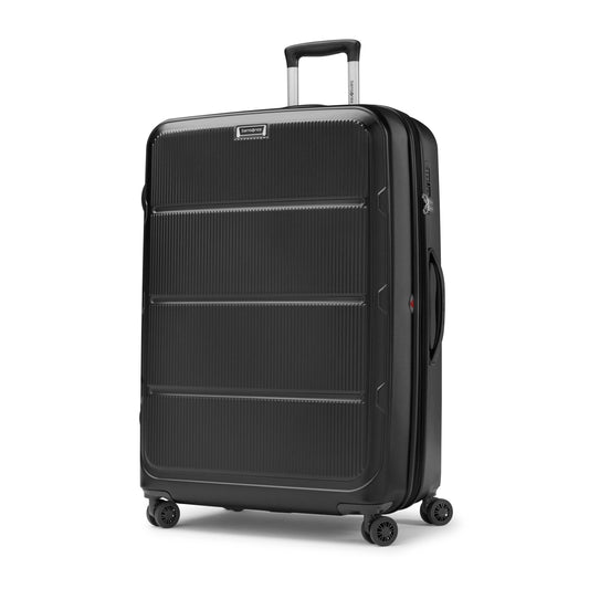 Streamlite Pro Spinner Large Expandable Luggage - Black