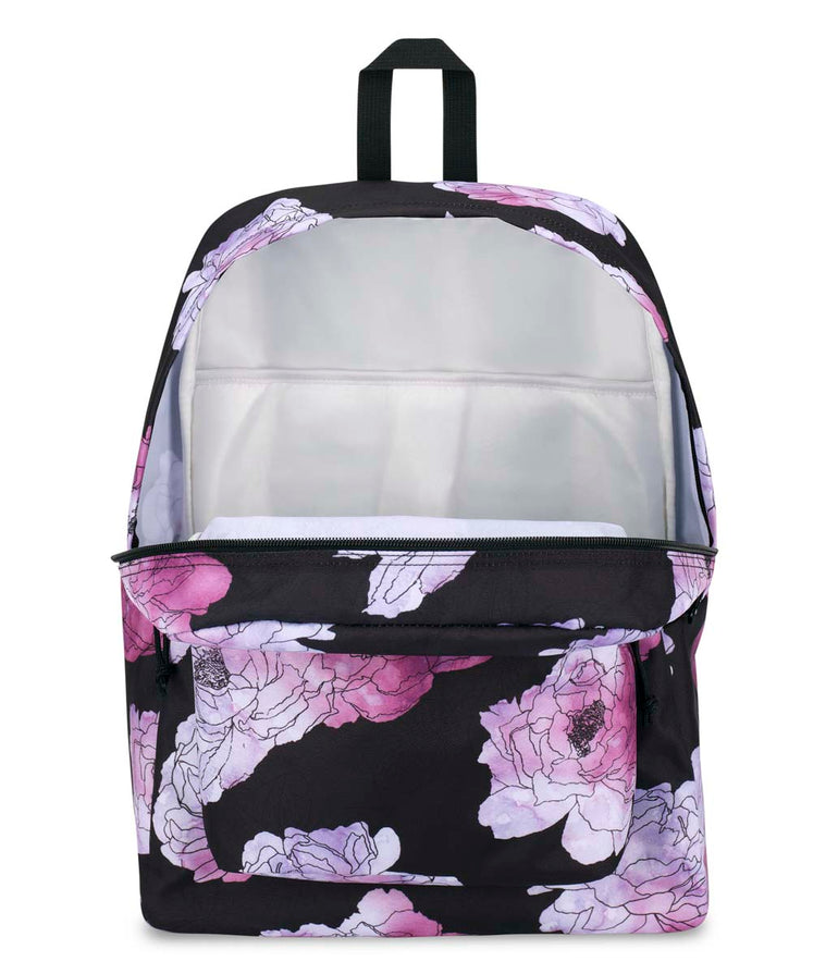 JanSport SuperBreak Plus Backpack - Floral Outlines