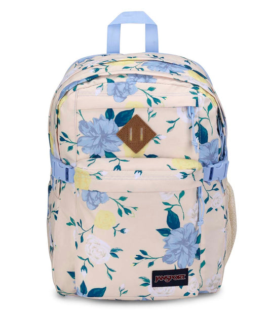 JanSport Main Campus Backpack - Fab Floral Coconut