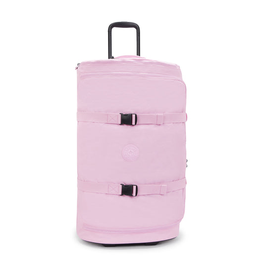 Kipling Aviana Large Rolling Luggage - Blooming Pink
