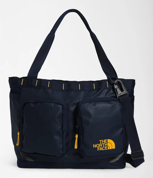 The North Face Base Camp Voyager Tote - Summit Navy/Summit Gold