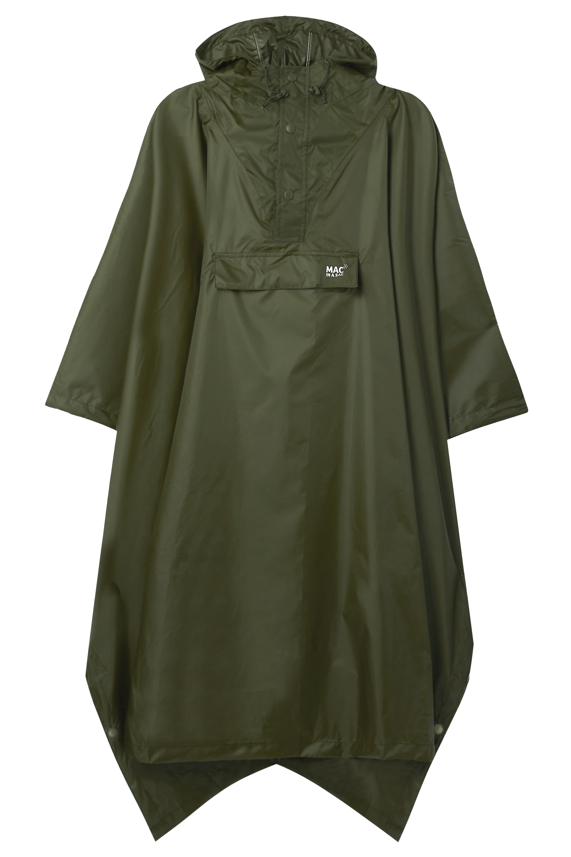 Mac In A Sac Packable Waterproof Unisex Poncho Khaki Canada