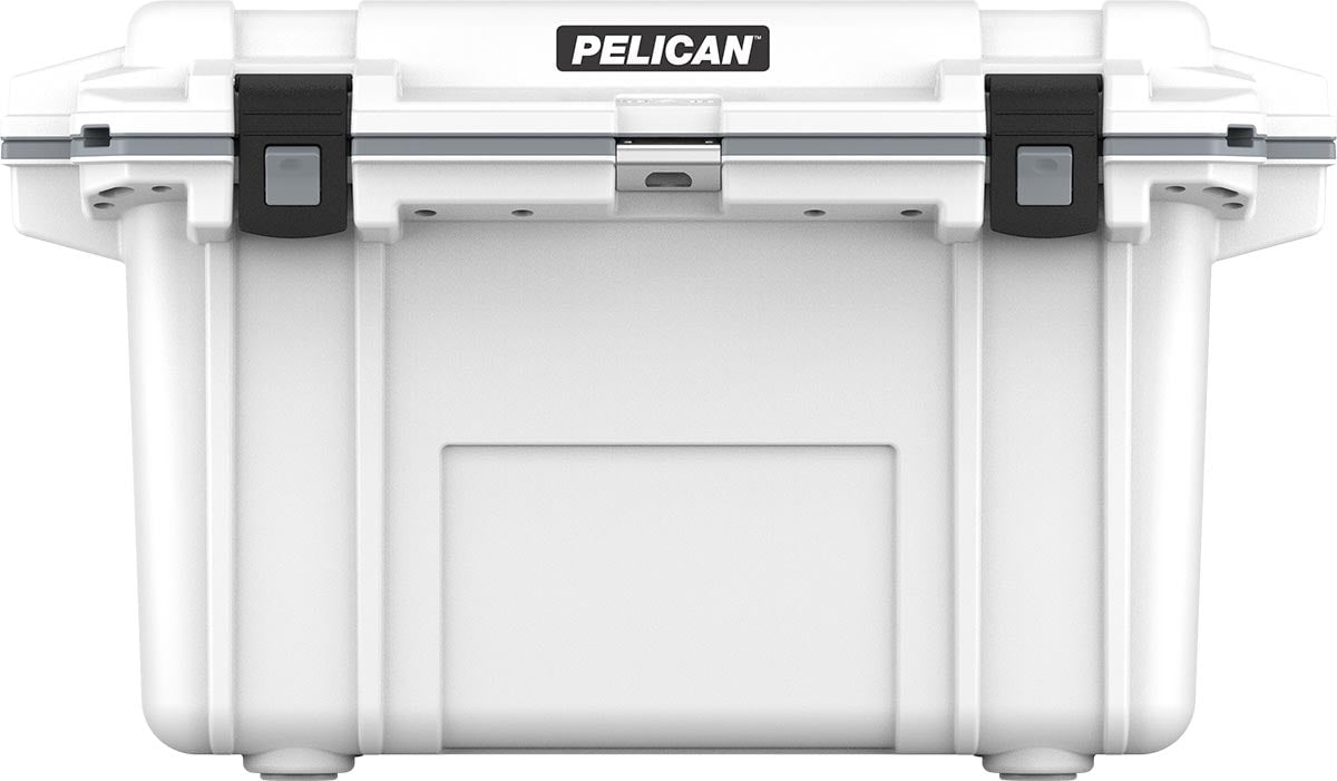 Pelican 70QT Elite Cooler - White/Gray