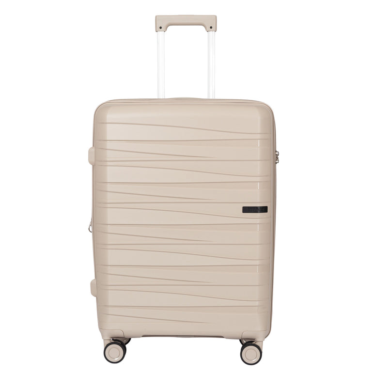Explorer Breeze Anti-Theft Expandable Medium Luggage