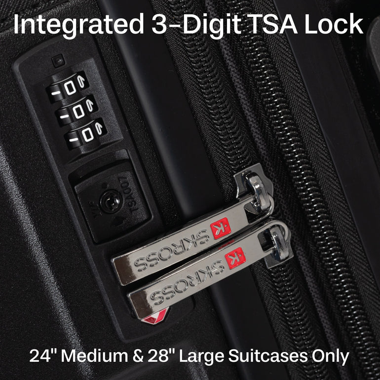 Skross Apex 3-Piece Hardside 3-Piece Luggage Set