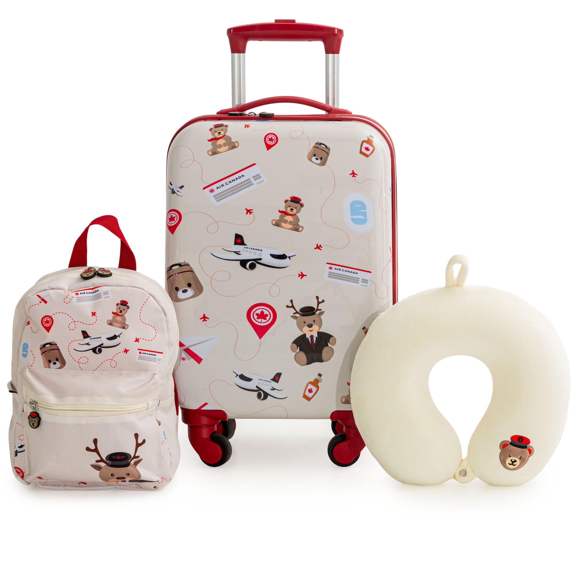 Air Canada Junior Collection 3-Piece Carry-On Luggage Set