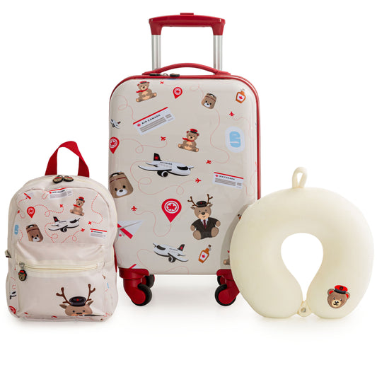 Air Canada Junior Collection 3-Piece Carry-On Luggage Set