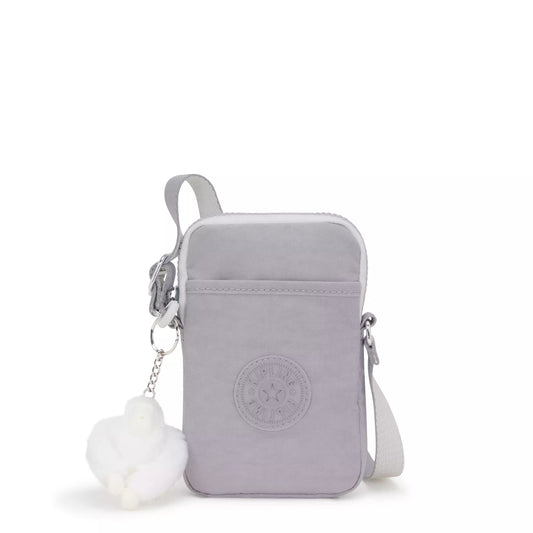 Kipling Tally Crossbody Phone Bag - Tender Grey