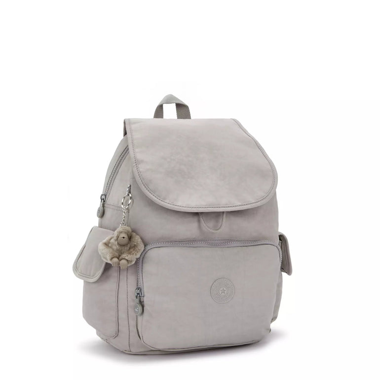 Kipling City Pack Medium Backpack - Grey Gris