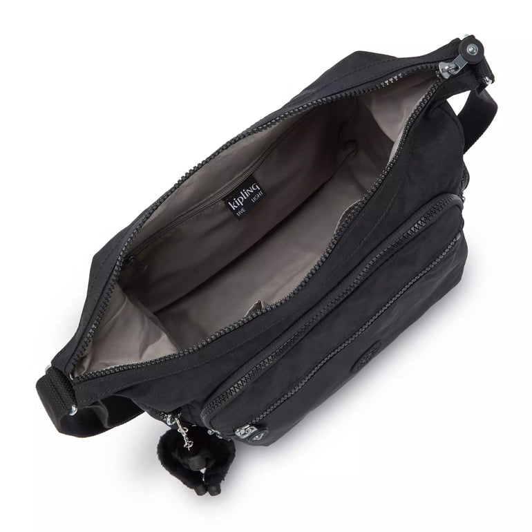 Kipling Gabbie Crossbody Bag - Black Noir