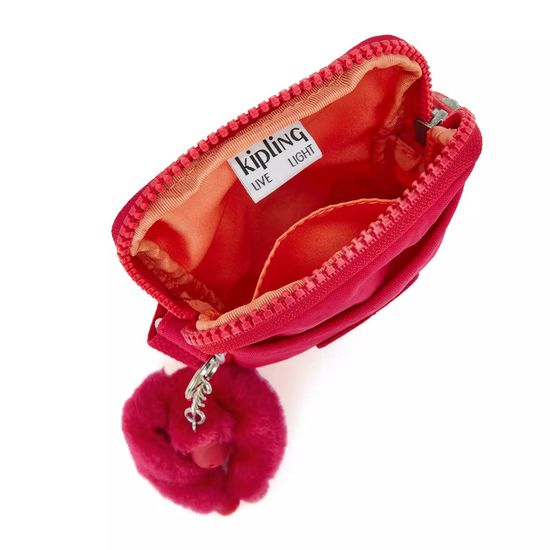 Kipling Tally Crossbody Phone Bag - Confetti Pink