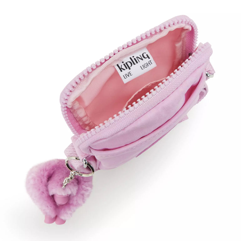 Kipling Tally Sac à Bandoulière pour Téléphone - Blooming Pink