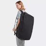 Kipling Jonis Medium Laptop Duffle Backpack - Black Noir