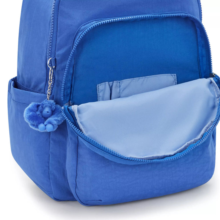Kipling Seoul Large 15" Laptop Backpack - Havana Blue