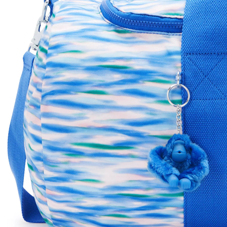 Kipling Argus Medium Printed Duffle Bag - Diluted Blue