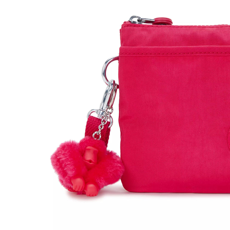 Kipling Riri Crossbody Bag - Confetti Pink