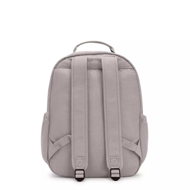 Kipling Seoul Grand Sac à Dos pour Ordinateur - Gris