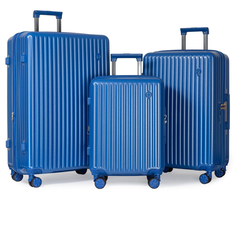 Explorer Destinations Expandable 3-Piece Luggage Set