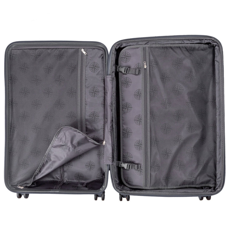 Explorer Destinations Expandable 3-Piece Luggage Set