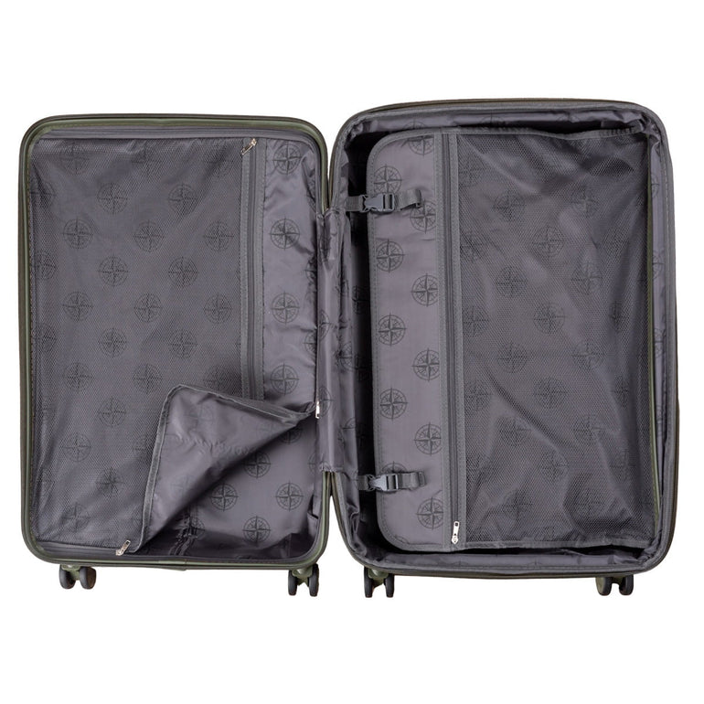 Explorer Destinations Expandable 3-Piece Luggage Set