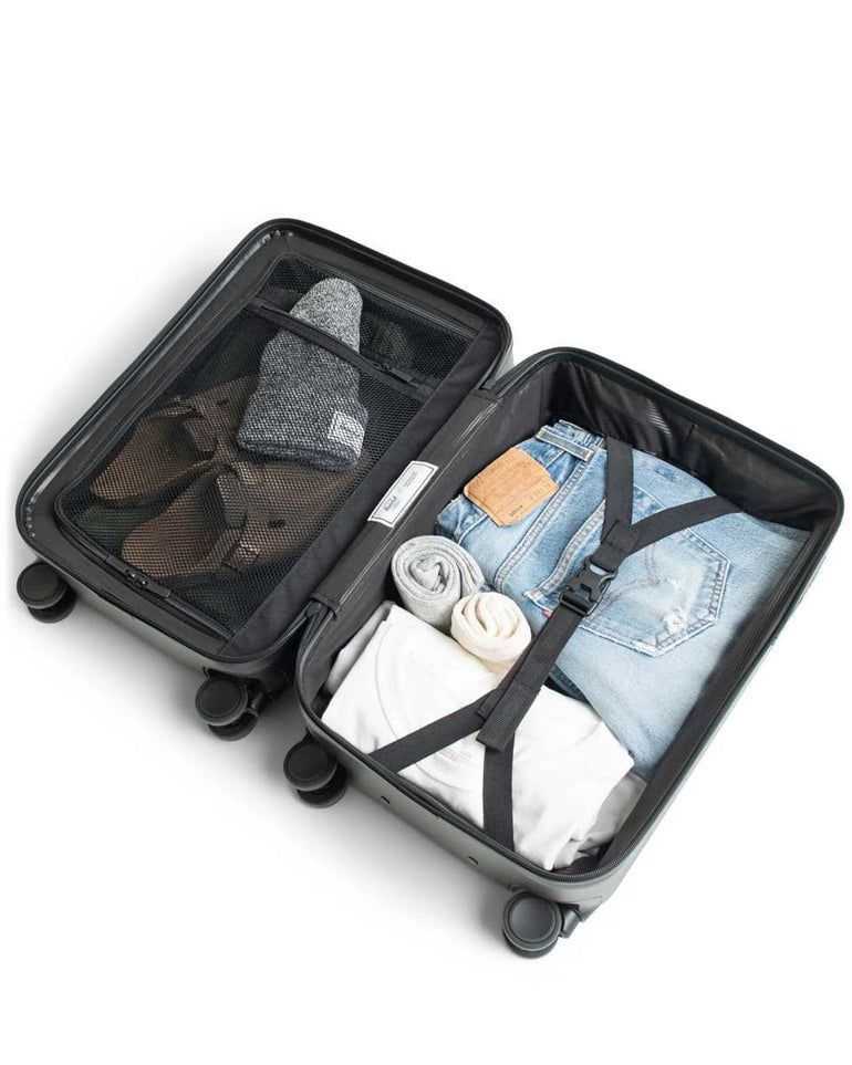 Herschel Heritage Hardshell Carry On Luggage - Black