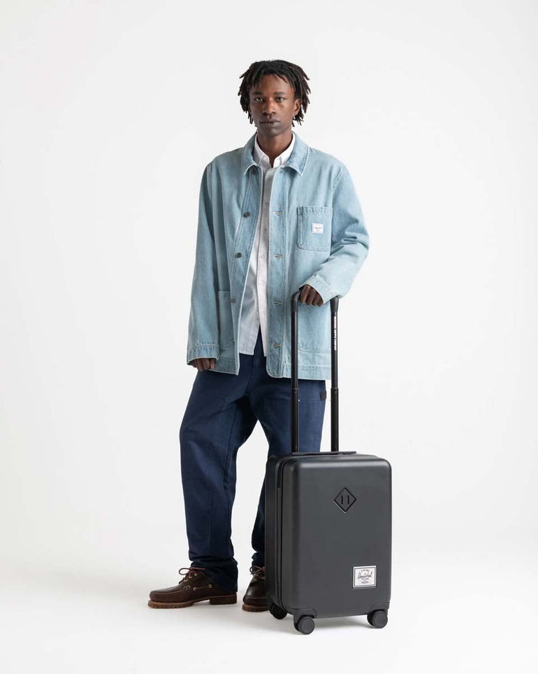 Herschel Heritage Hardshell Carry On Luggage - Ash Rose