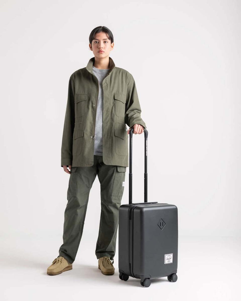 Herschel Heritage Hardshell Carry On Luggage - Moonbeam