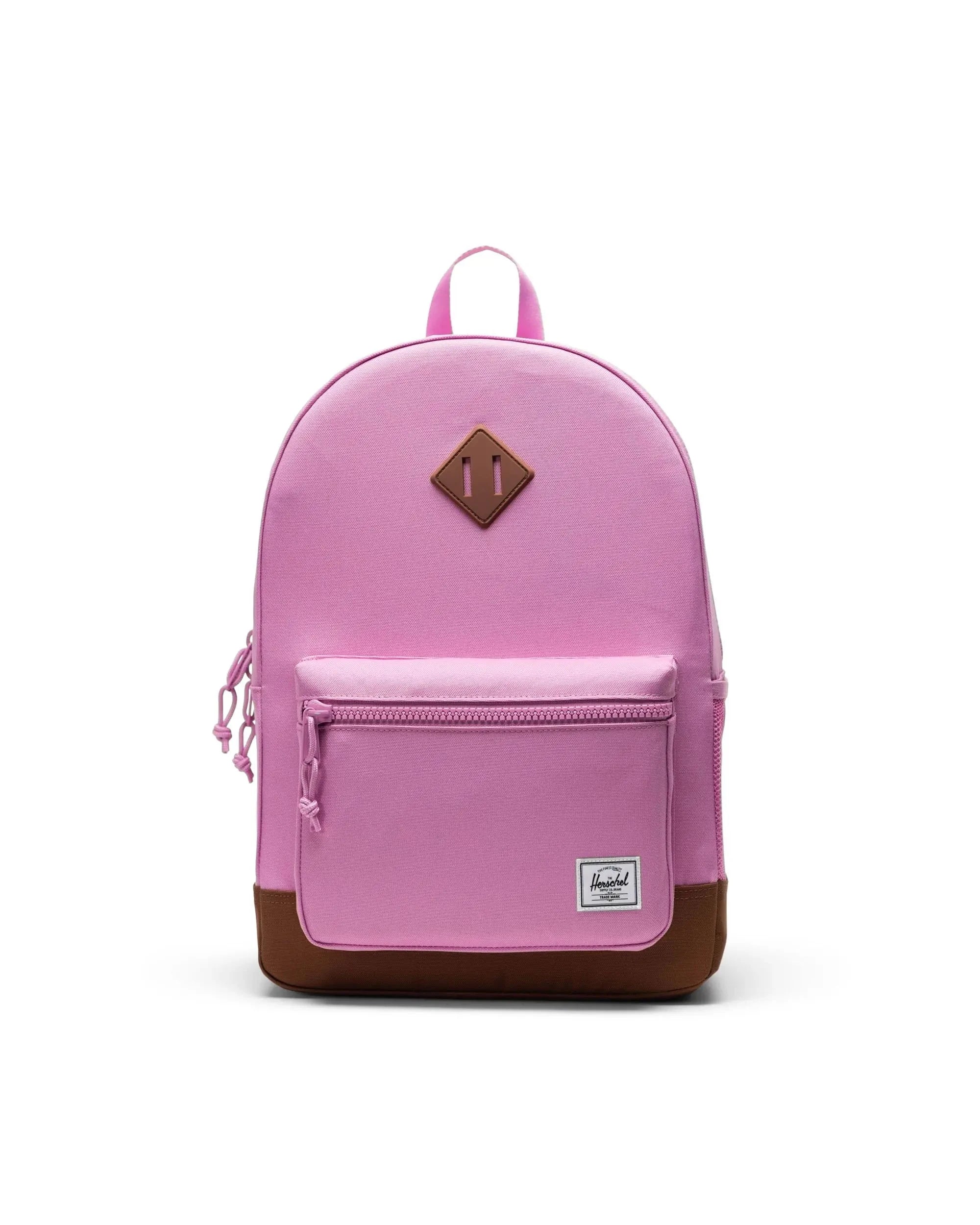 Herschel Heritage Youth Backpack - Opera Mauve/Saddle Brown