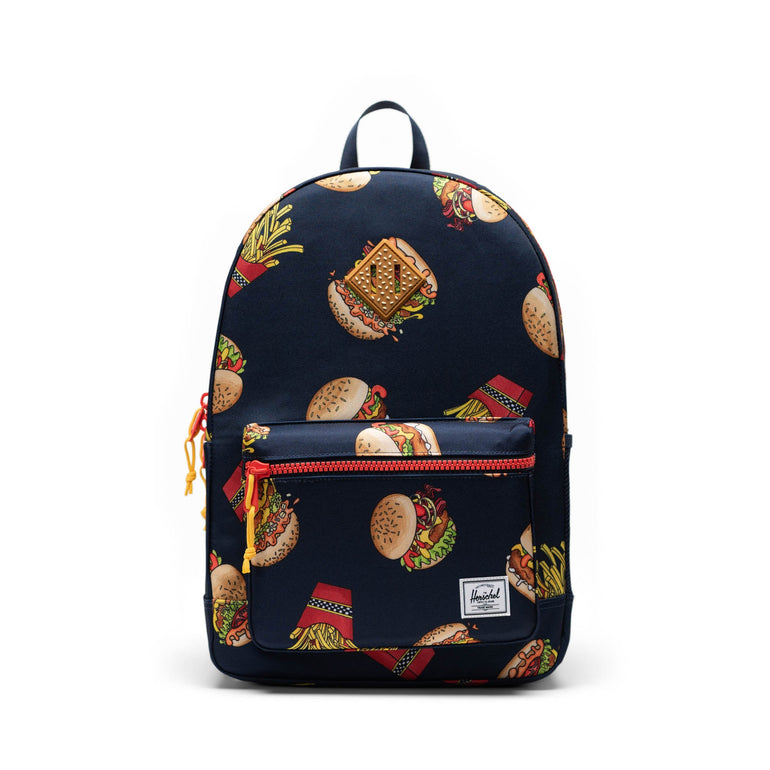 Herschel Heritage Youth Backpack - Burgers and Fries