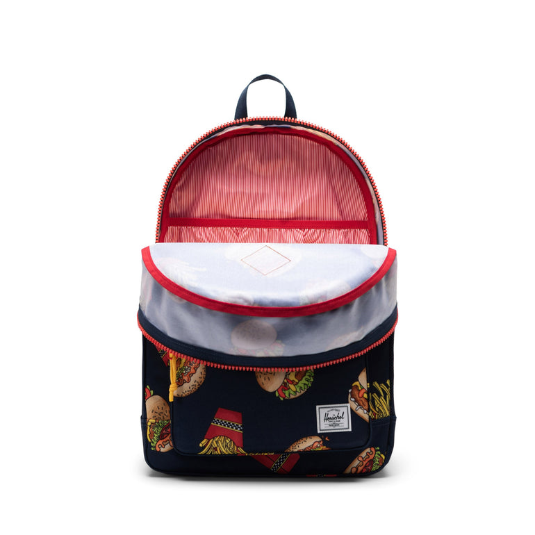 Herschel Heritage Youth Backpack - Burgers and Fries