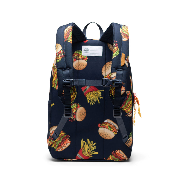Herschel Heritage Youth Backpack - Burgers and Fries
