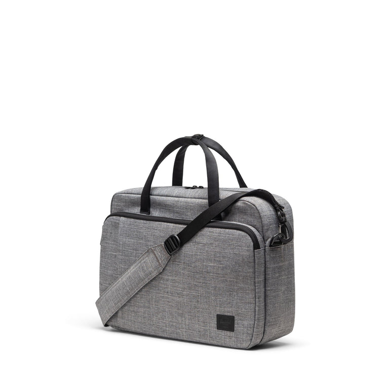 Herschel Gibson Messenger Tech - Raven Crosshatch