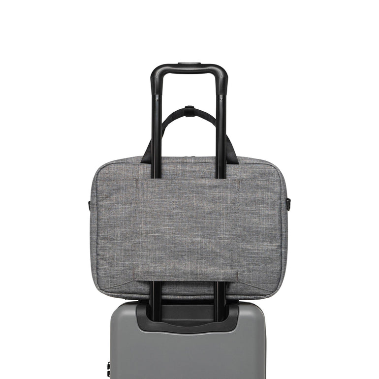 Herschel Gibson Messenger Tech - Raven Crosshatch
