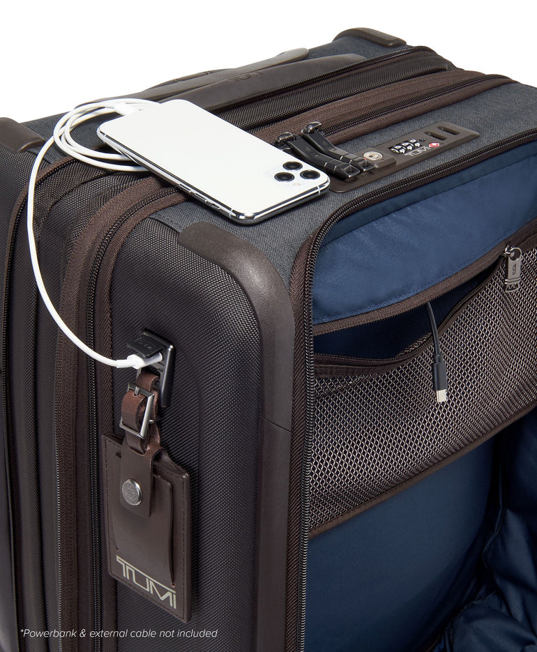 Tumi Alpha Continental Dual Access 4 Wheeled Carry-On Luggage