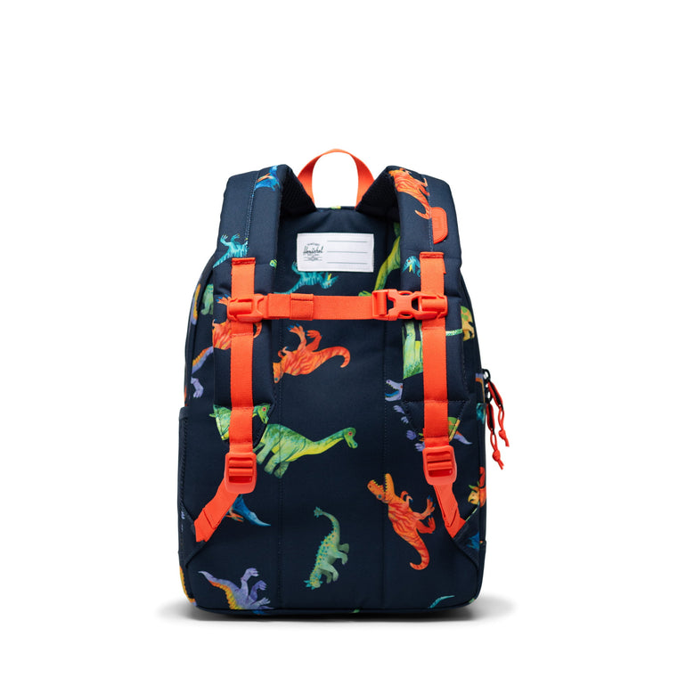 Herschel Heritage Kids Backpack - Watercolour Dinos Darkest Navy