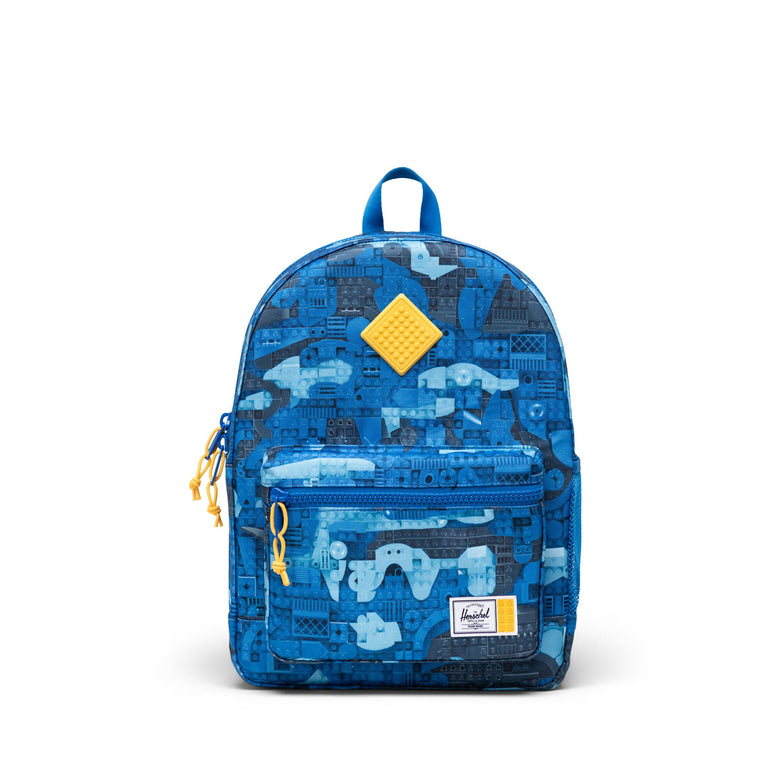 Herschel LEGO Herschel Heritage Kids Backpack - Abstract Bricks Blue