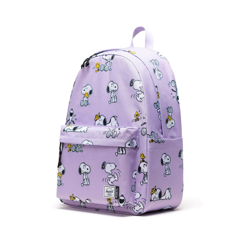 Herschel Peanuts Herschel Classic XL Backpack - Snoopy and Woodstock Pastel Lilac