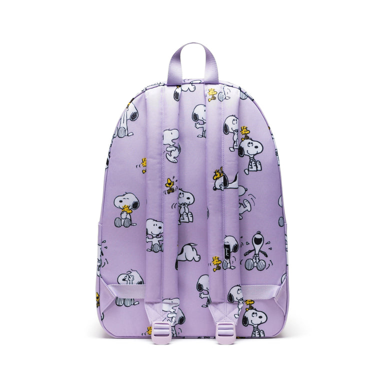 Herschel Peanuts Herschel Classic XL Backpack - Snoopy and Woodstock Pastel Lilac