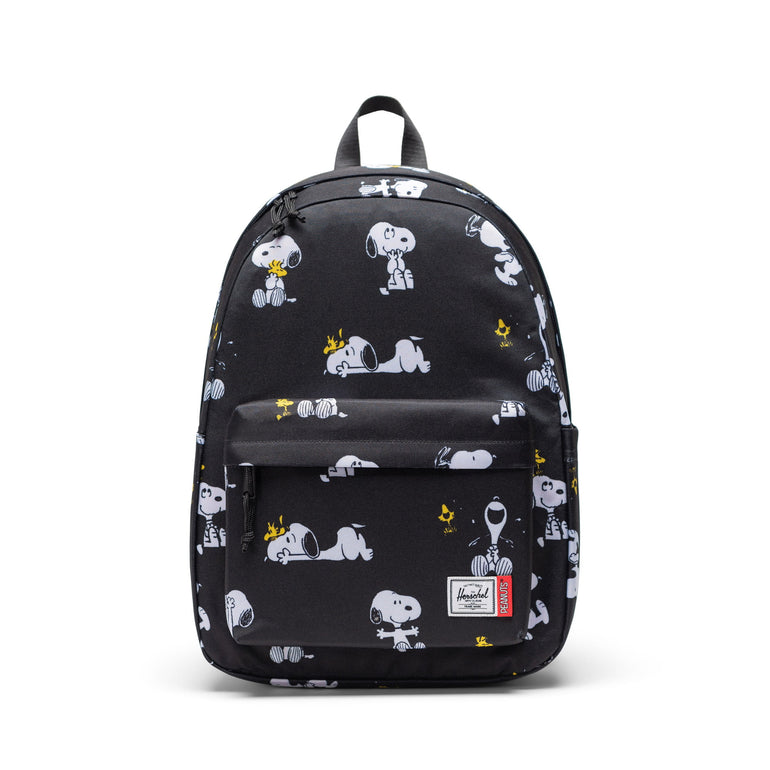 Herschel Peanuts Herschel Classic Backpack - Snoopy and Woodstock Black