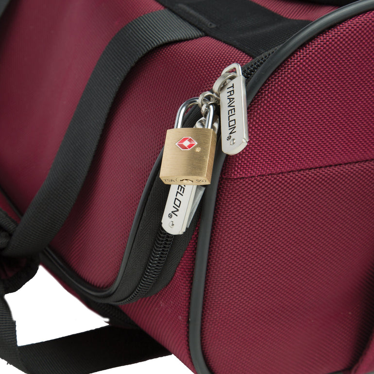 Travelon Set of 2 TSA Accepted Padlocks - Brass