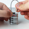 Travelon TSA Accepted Cable Lock - Silver