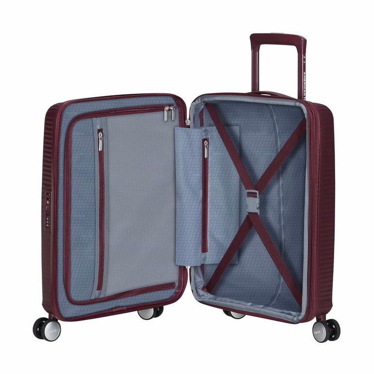 American Tourister Curio Spinner Carry-On Expandable Luggage