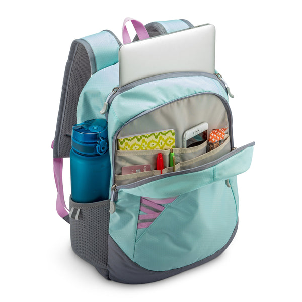 High Sierra Outburst 2.0 Backpack - Sky Blue/Iced Lilac