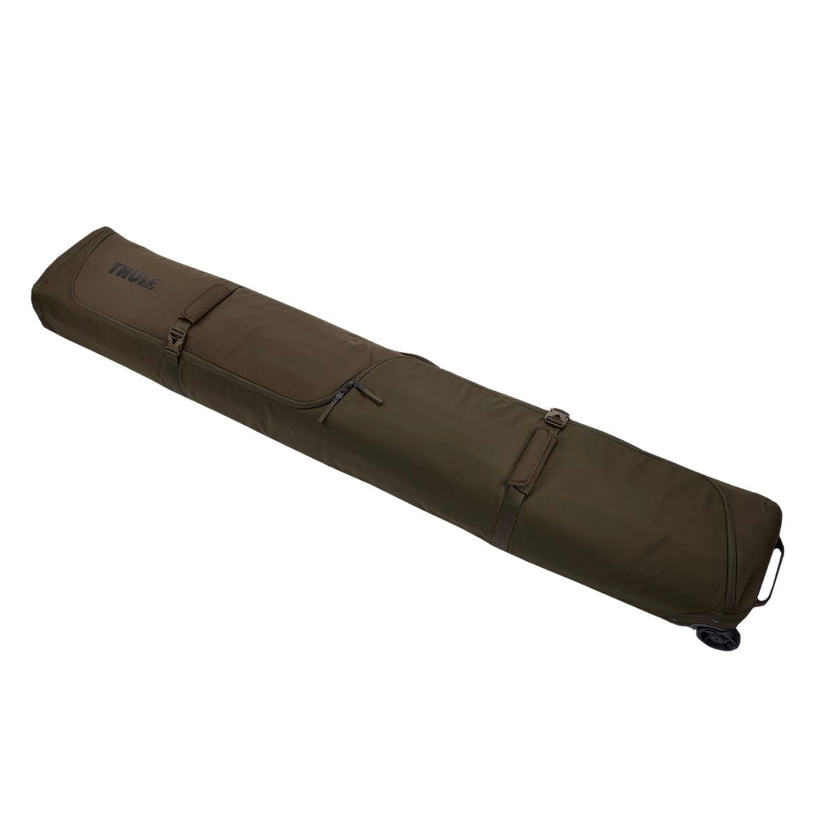 Thule RoundTrip Sac à roulettes pour skis 192 cm - Deep Khaki