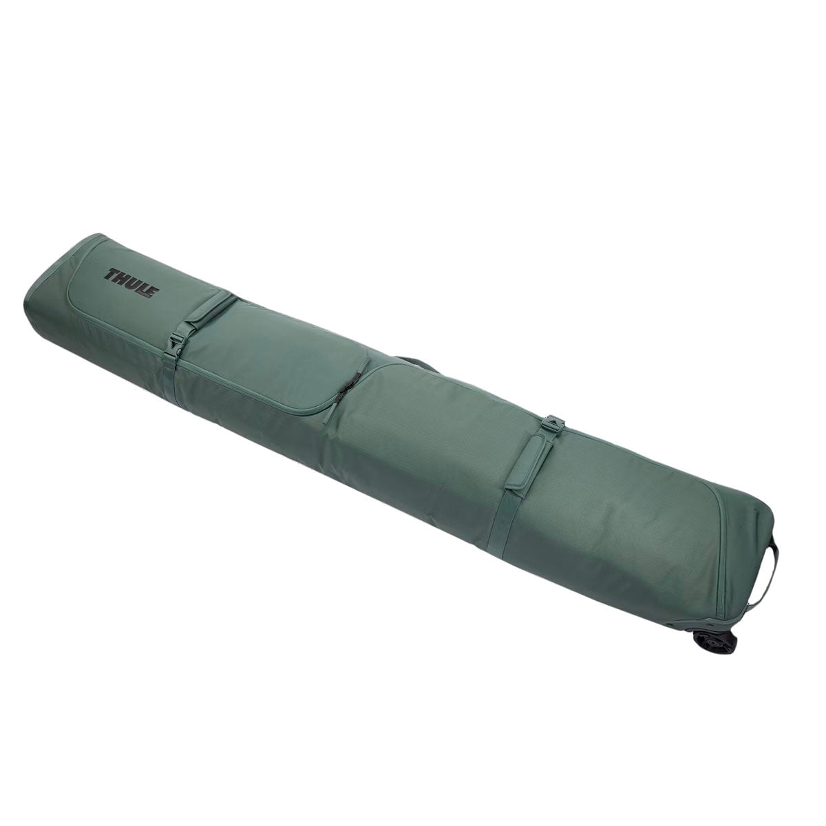 Thule RoundTrip Sac à roulettes pour skis 192 cm - Hazy Green